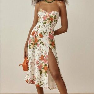 Reformation Juliette Dress tropique size 0